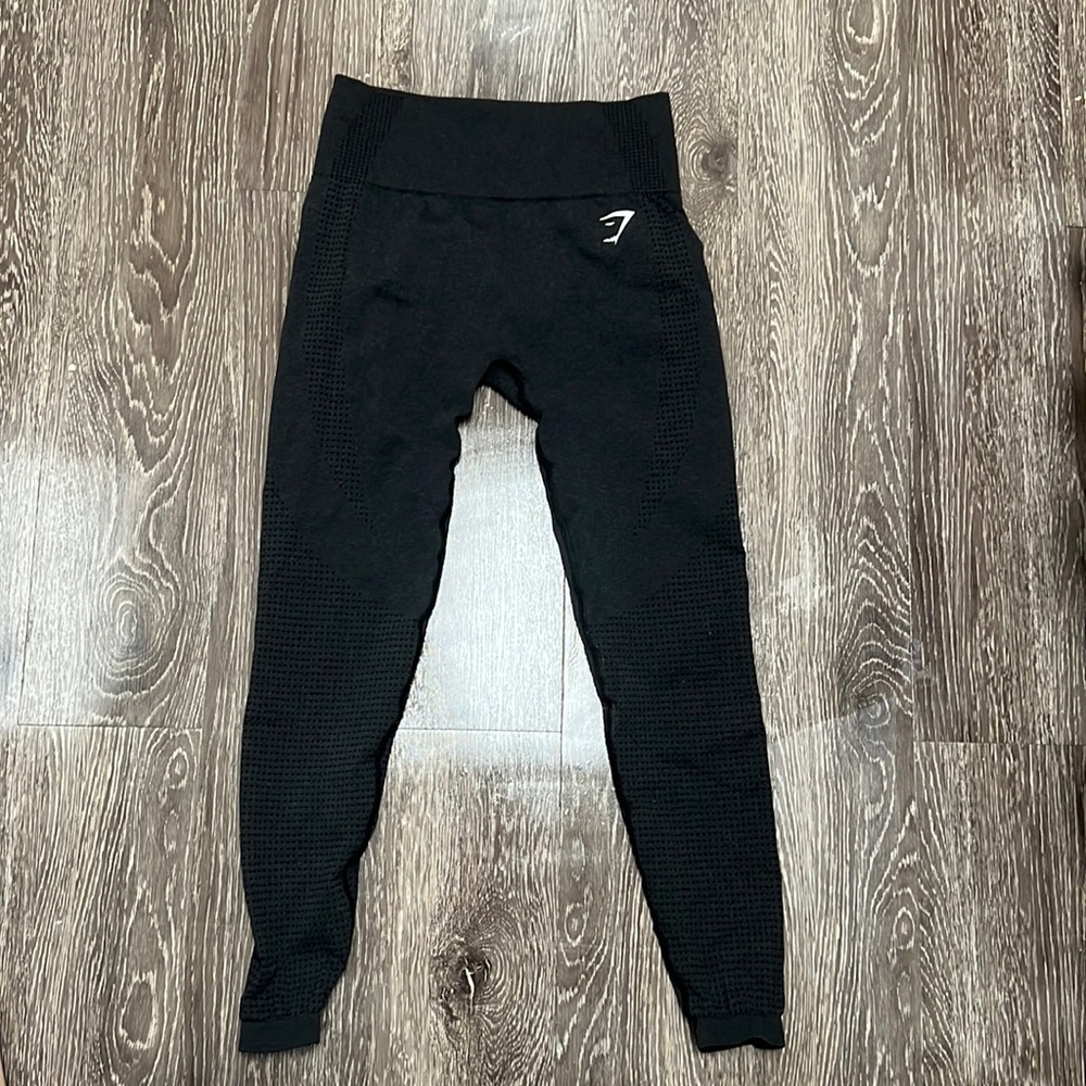Gymshark vital seamless 2.0 leggings black marl